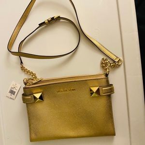 Micheal Kors bag gold